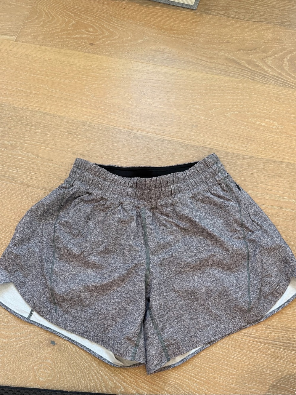 5” Women's Lululemon Gray Active Shorts